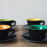 Tasses à café Sèvres 1950