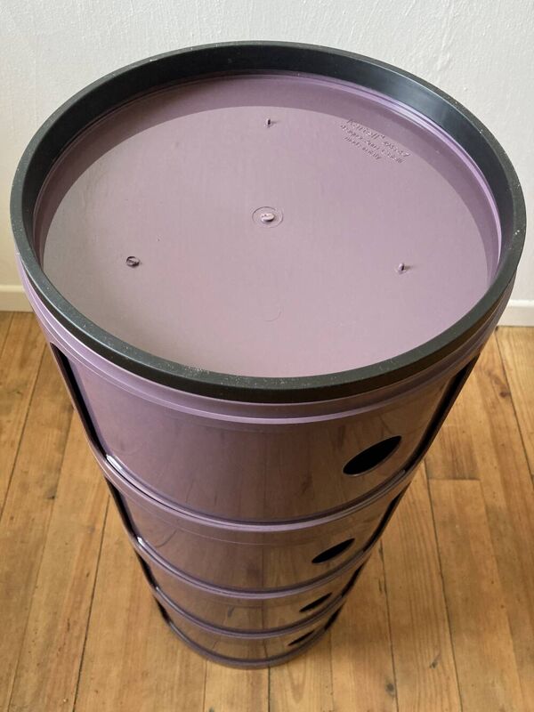 Componibili 4 étages par Anna Castelli Ferrieri pour Kartell, Italie