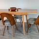 Table extensible en hêtre Jiràk par Tatra, Tchécoslovaque 1960