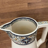 Broc in earthenware Sarreguemines Tunis