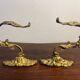 Patère embrasse rideau bronze