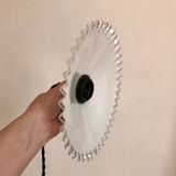 White opaline lace walker