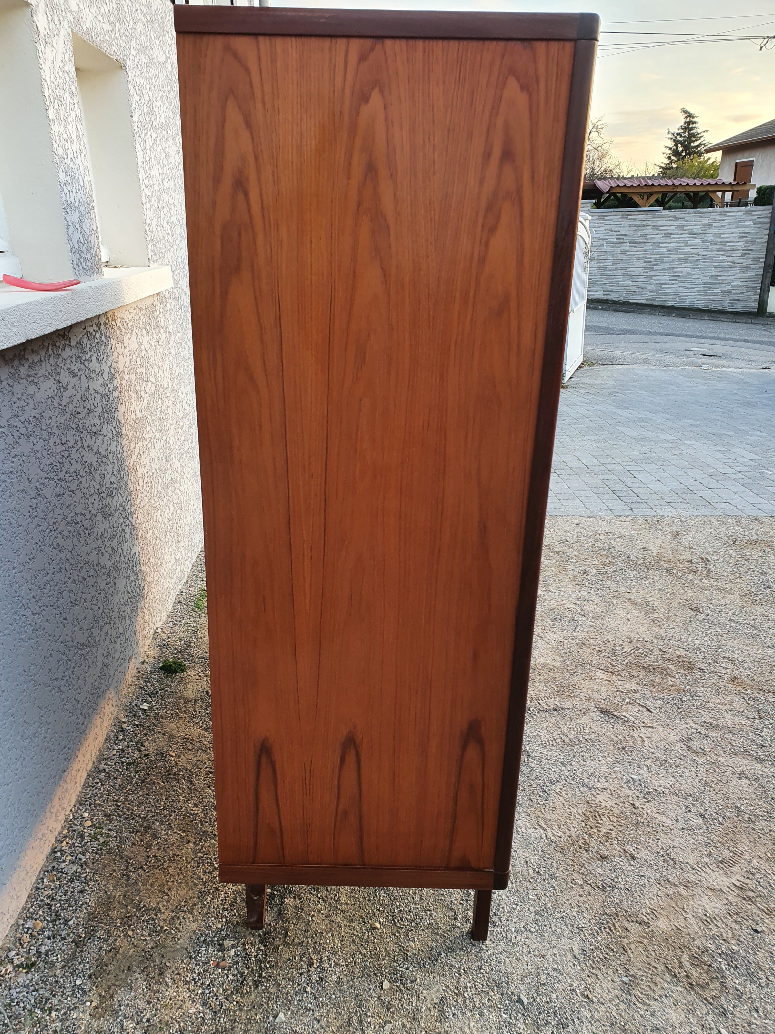 Vintage Scandinavian teak wardrobe