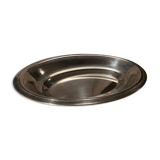 Silver metal tray