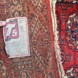 Tapis style boukhara en laine 70x142 cm