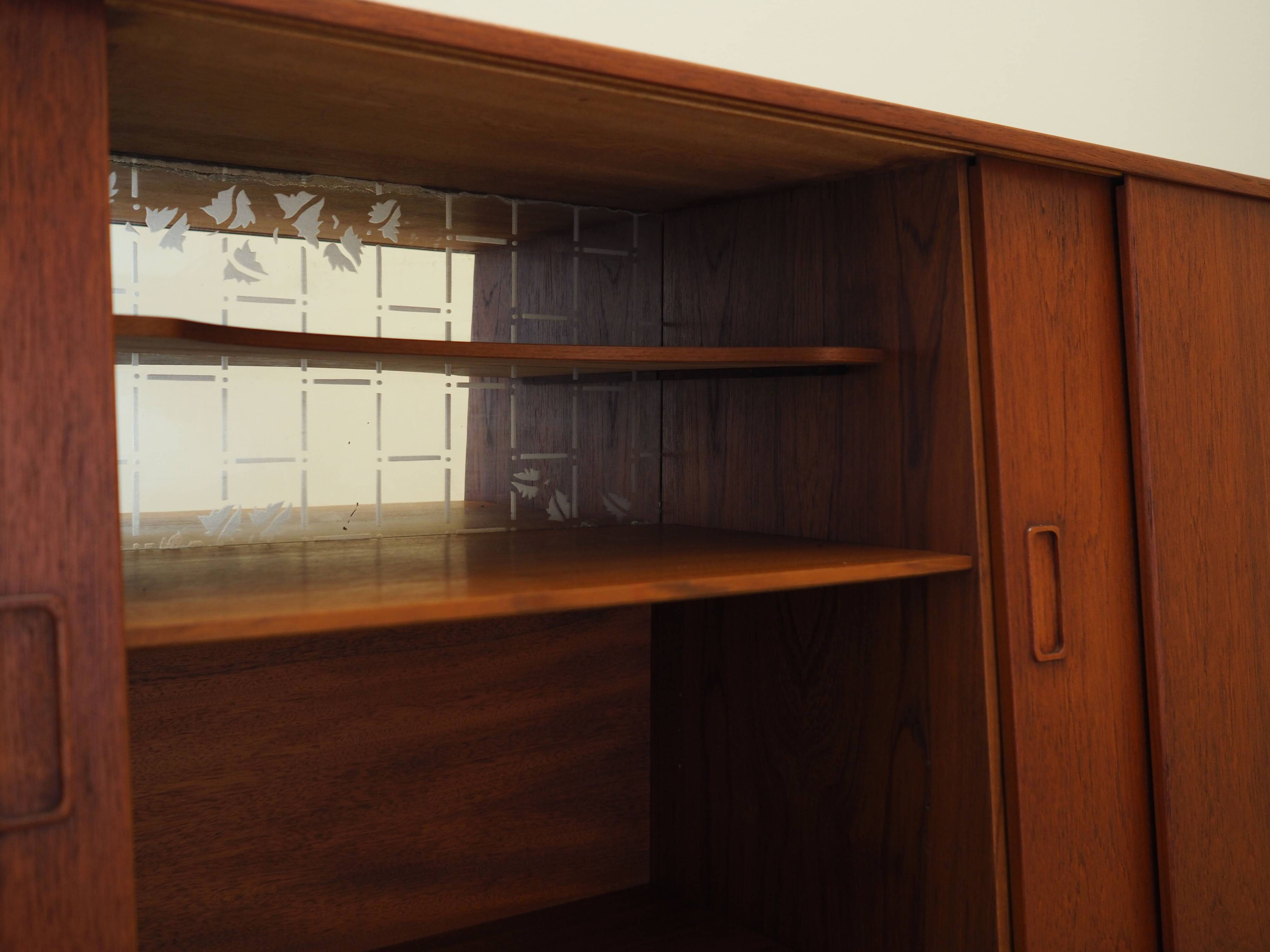 Teak highboard, Danish design, 1960s, manufacture: Westergaards Møbelfabrik