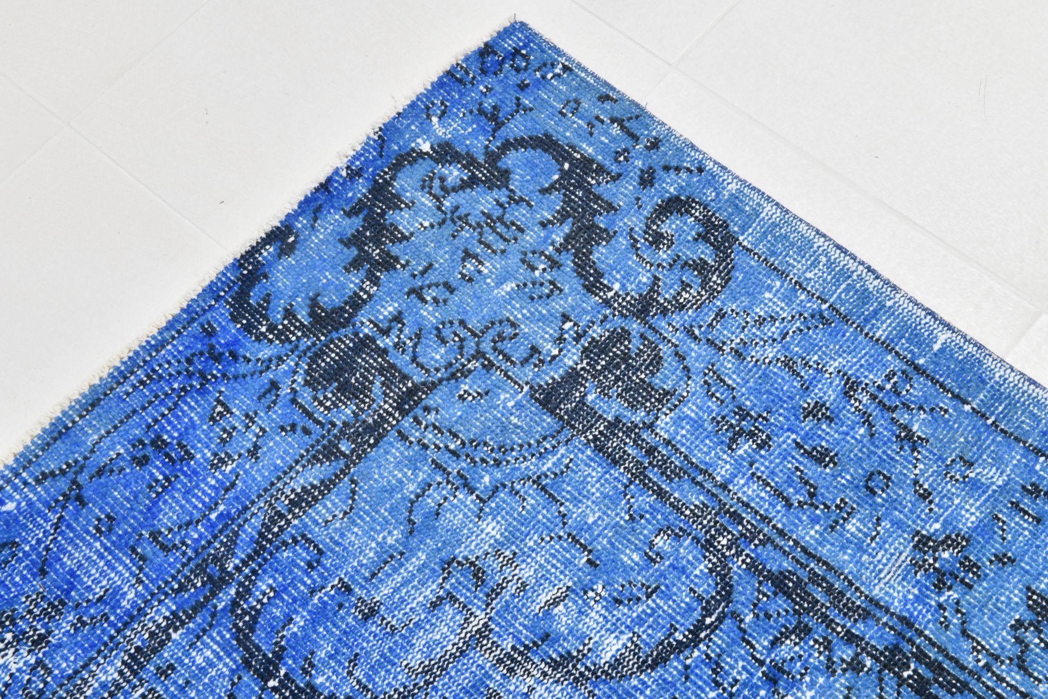 6x9 Classic Blue Turkish Rug, 191x272Cm