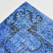 6x9 Classic Blue Turkish Rug, 191x272Cm