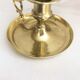 Copper hand candle holder called "cellar rat" Art Nouveau / Art Deco style