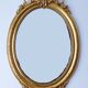 Antique Napoleonic Mirror with Gold Leaf