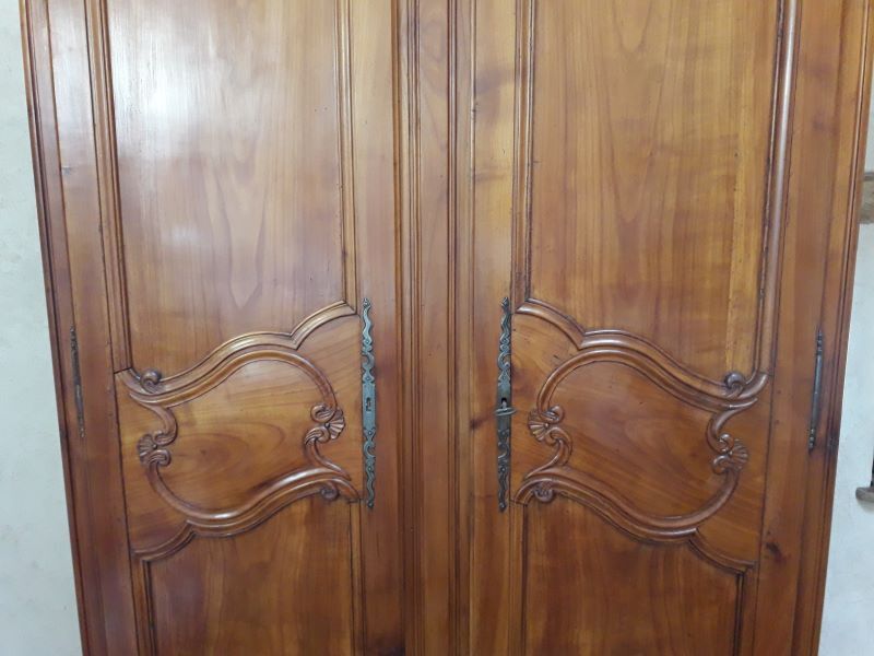 Cherry cabinet XIX° Louis XV