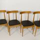 Set of Four Mid-Century Chairs by Alan Fuchs for ULUV, Krásná Jizba, 1965