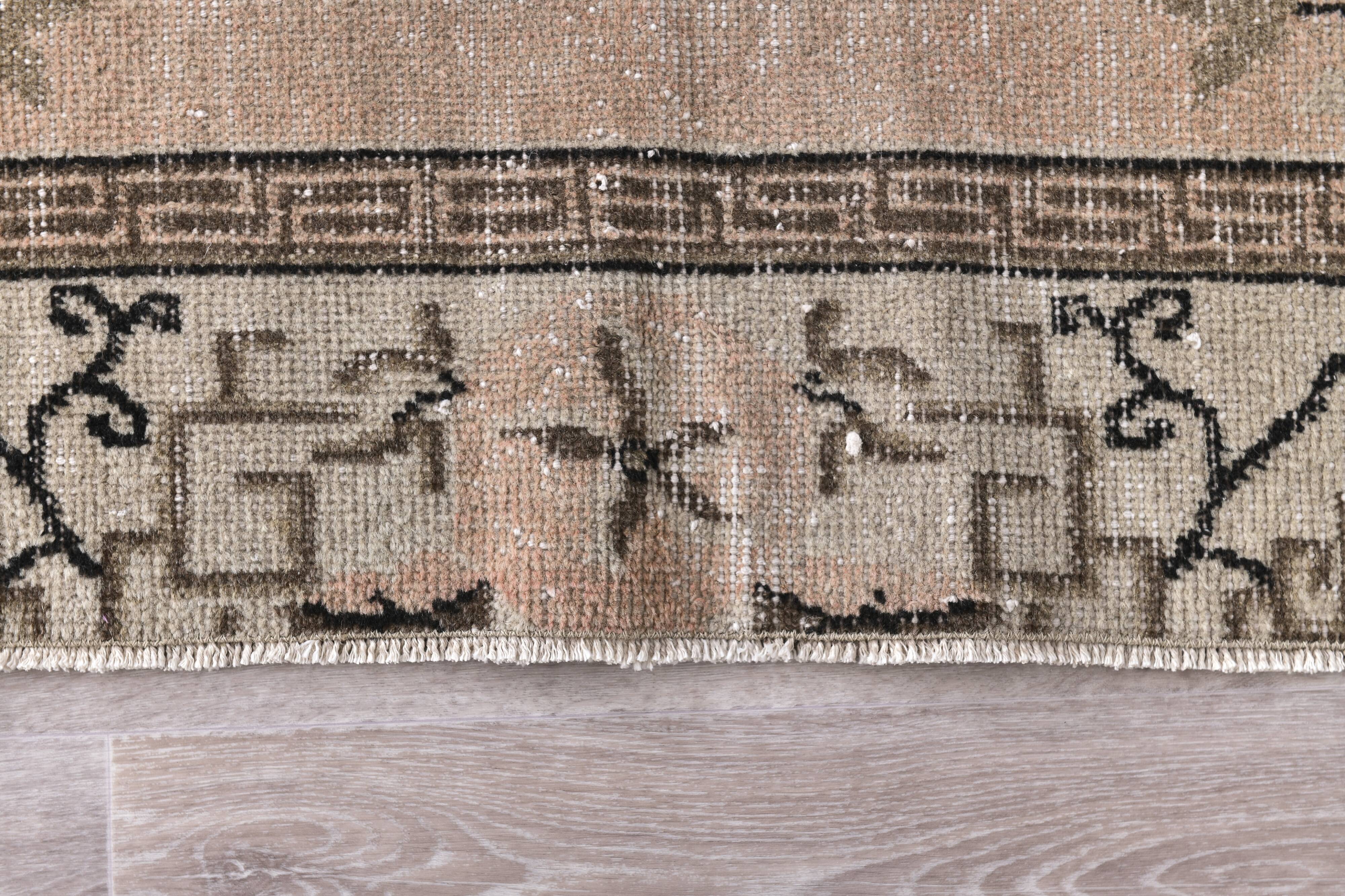 Soft Red & Brown Oriental Vintage Rug 158x260Cm SK 240826