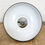 Industrial Green Enamel Factory Pendant Lamp from Coolicon, 1950s
