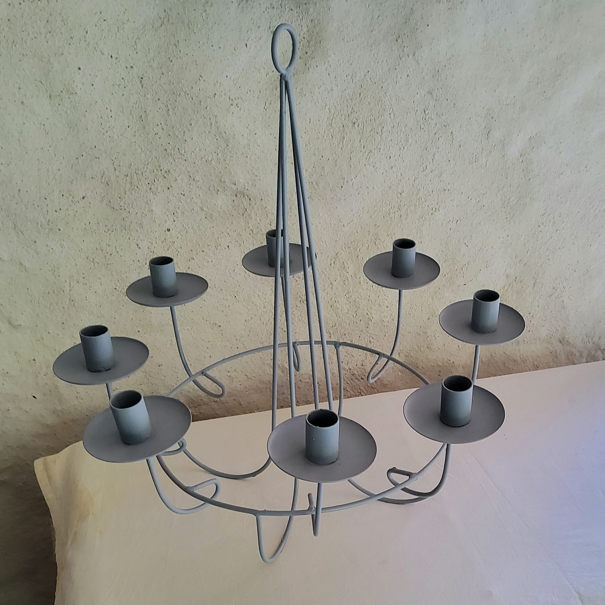 Lustre bougeoir
