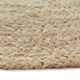 Round jute rug 160 cm