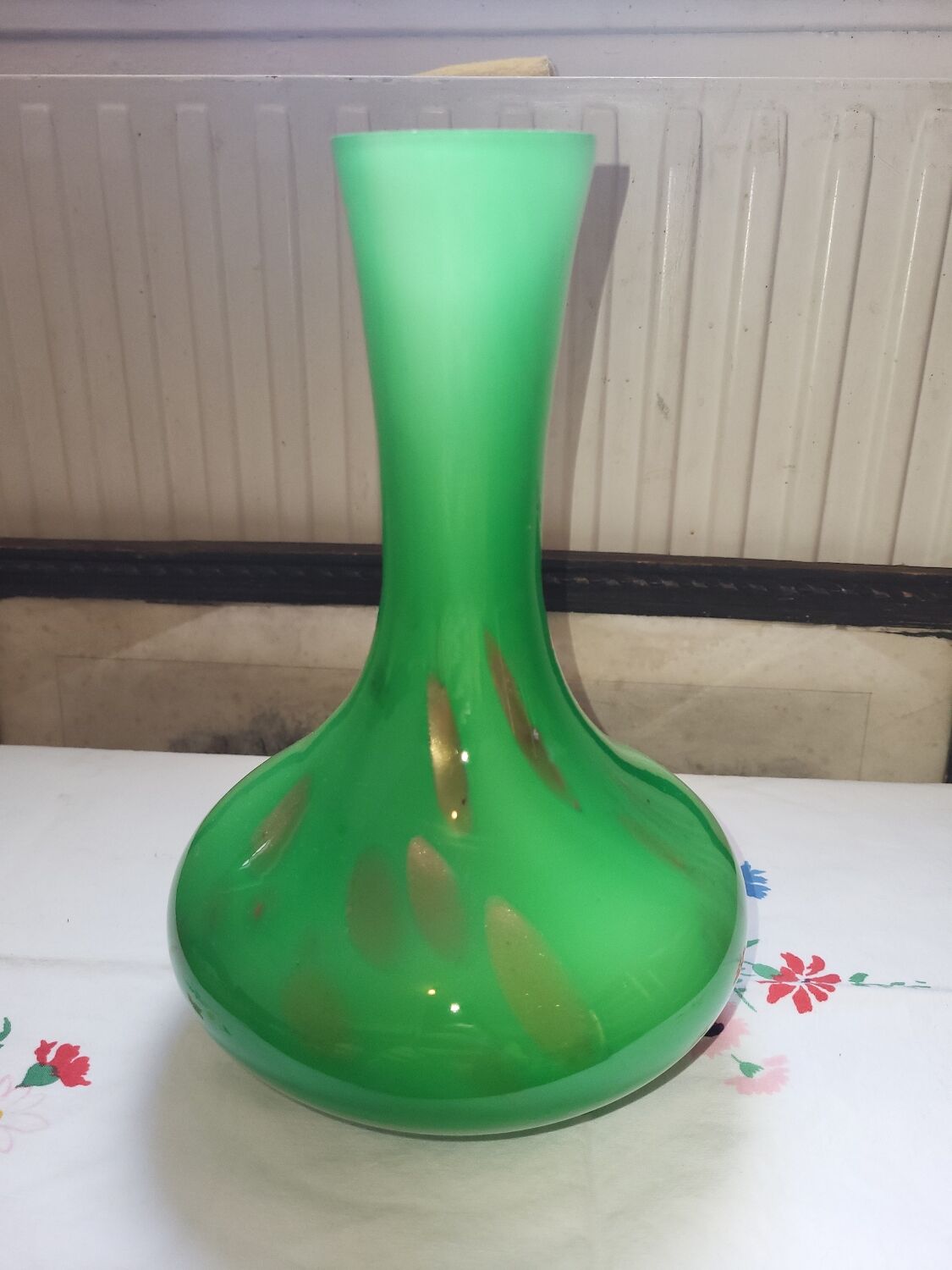 Blown glass vase