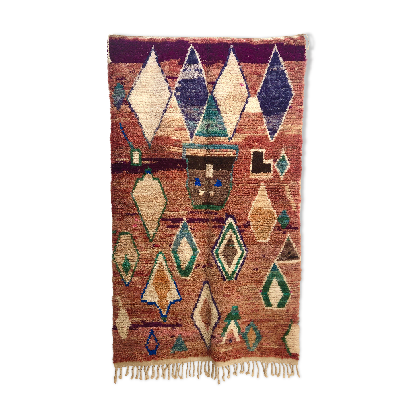 Moroccan Berber carpet Boujaad 2,44x1.46m