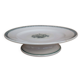 Saint Amand footed dish/compotier in old earthenware