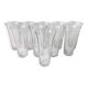 10 stemless champagne flutes