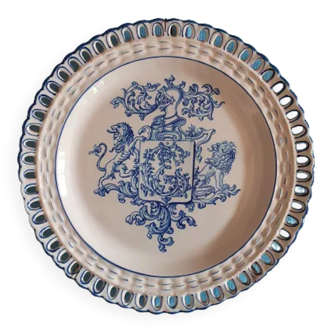 Decorative plate by Emile Gallé