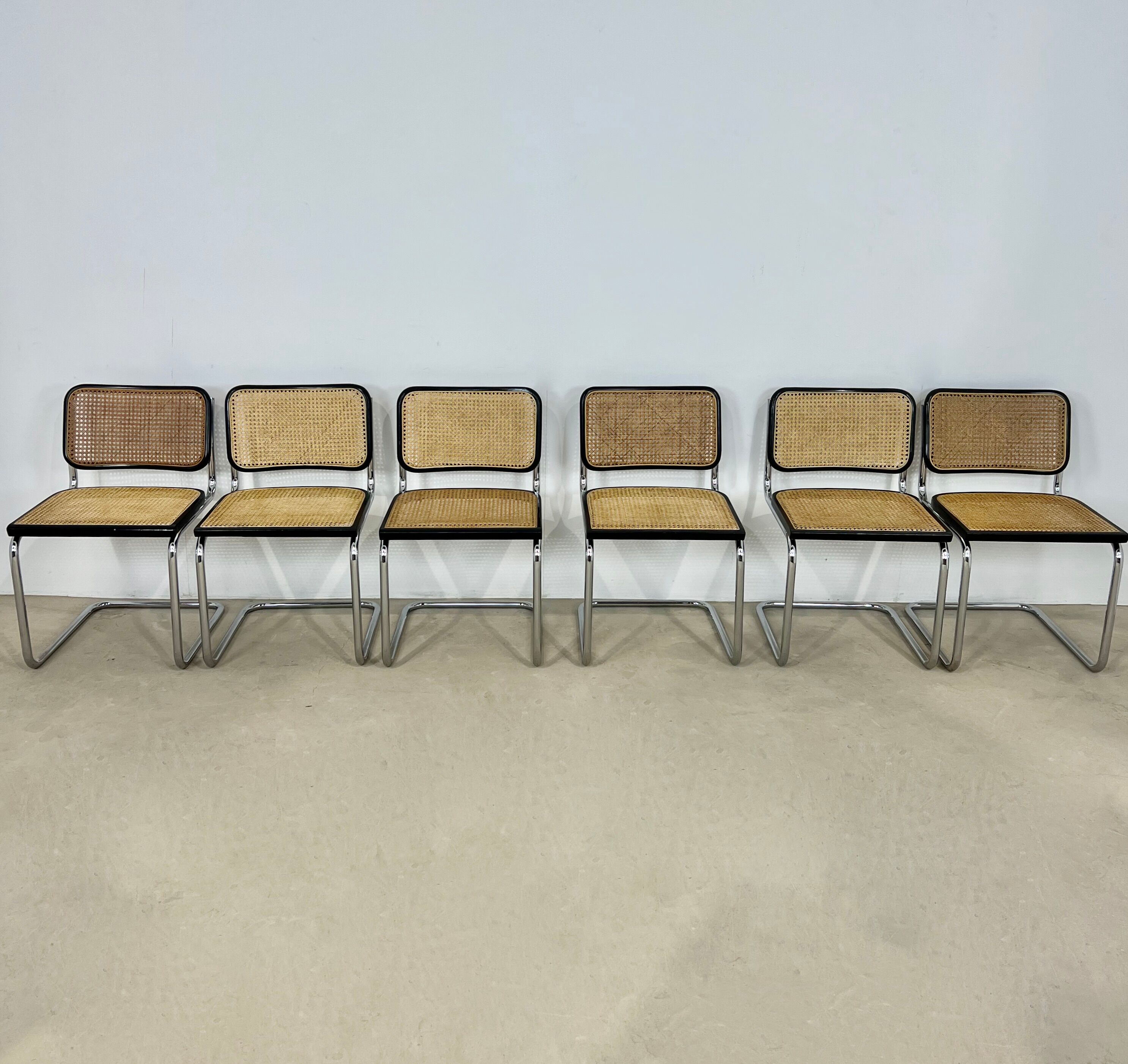 Dinning Style Chairs B32 By Marcel Breuer set6