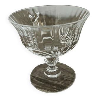 Crystal champagne glass