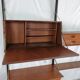 Mid-Century Modern Free Standing Teak Wall Unit by Louis van Teeffelen for WéBé