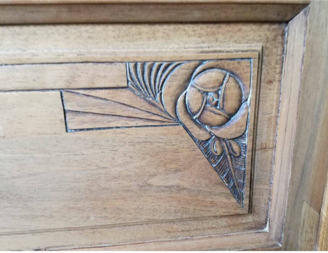 Art Deco low sideboard