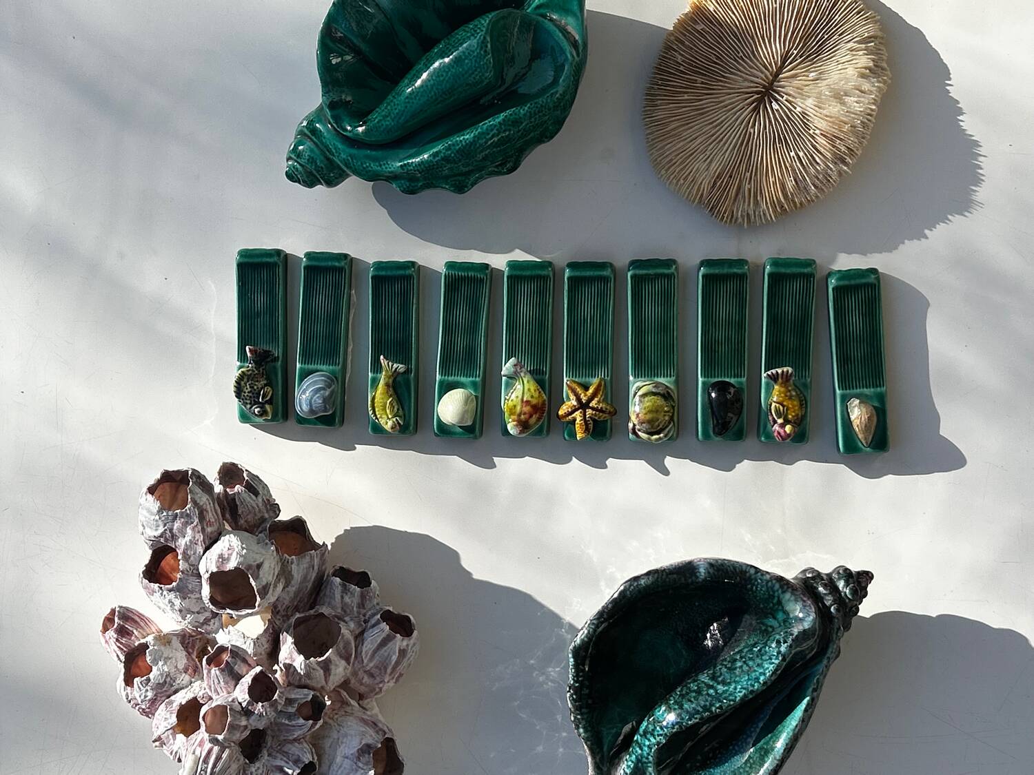 Barbotine knife holder