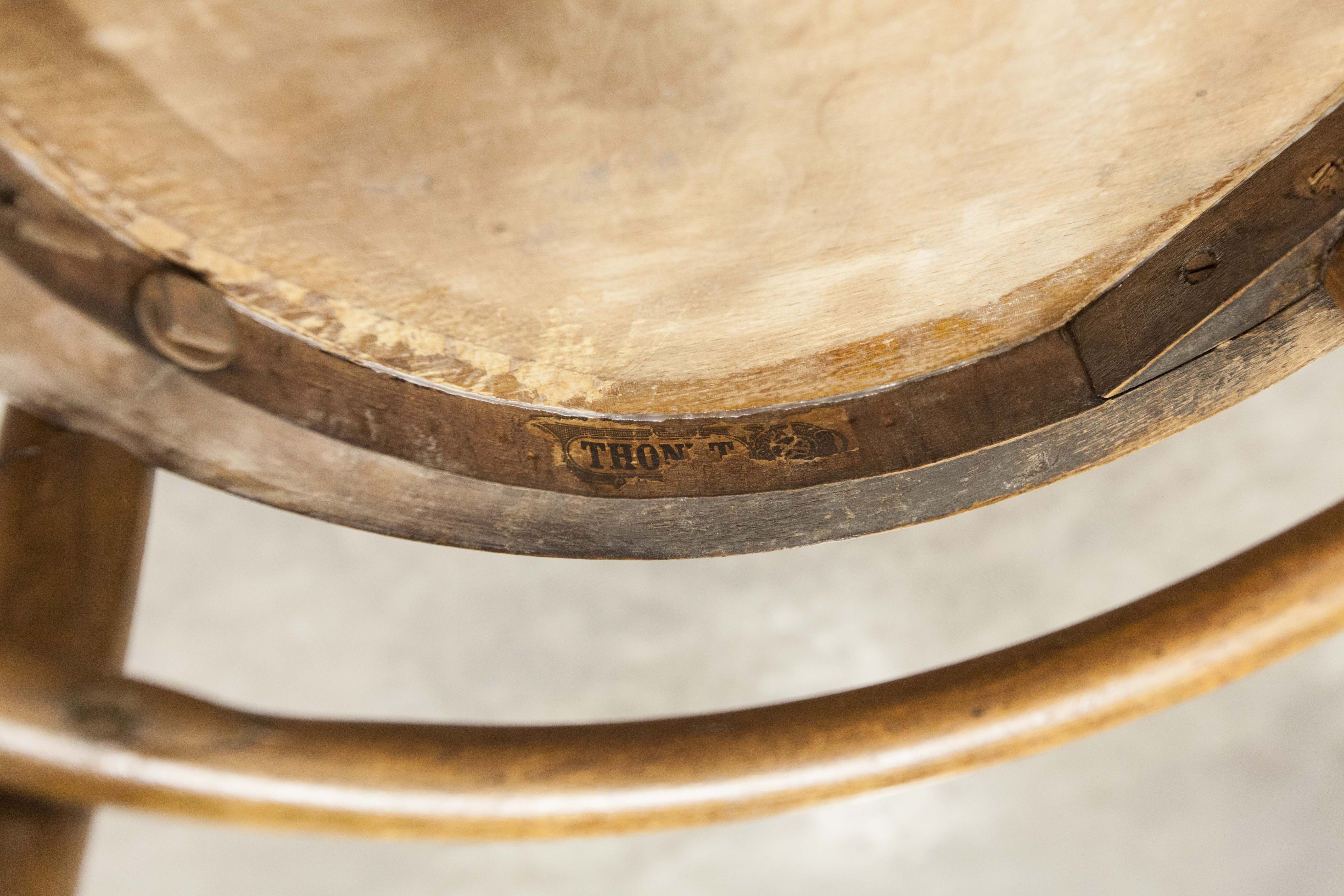 Thoet chair signed seating pressing