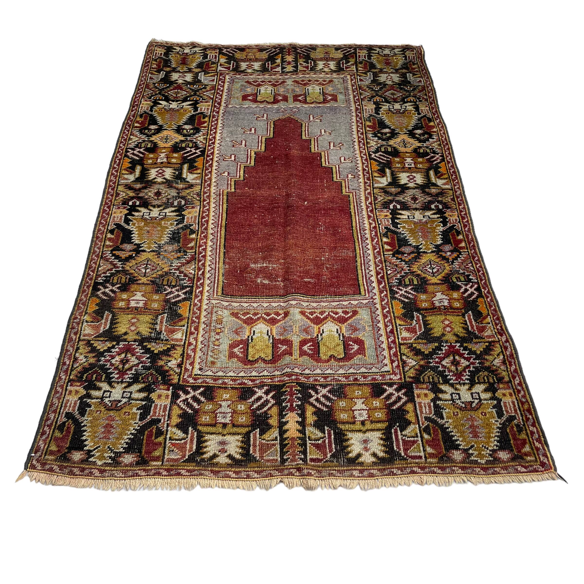 Tapis turc antique, 185 x 110 cm