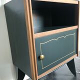 Chevet art déco obsidian green