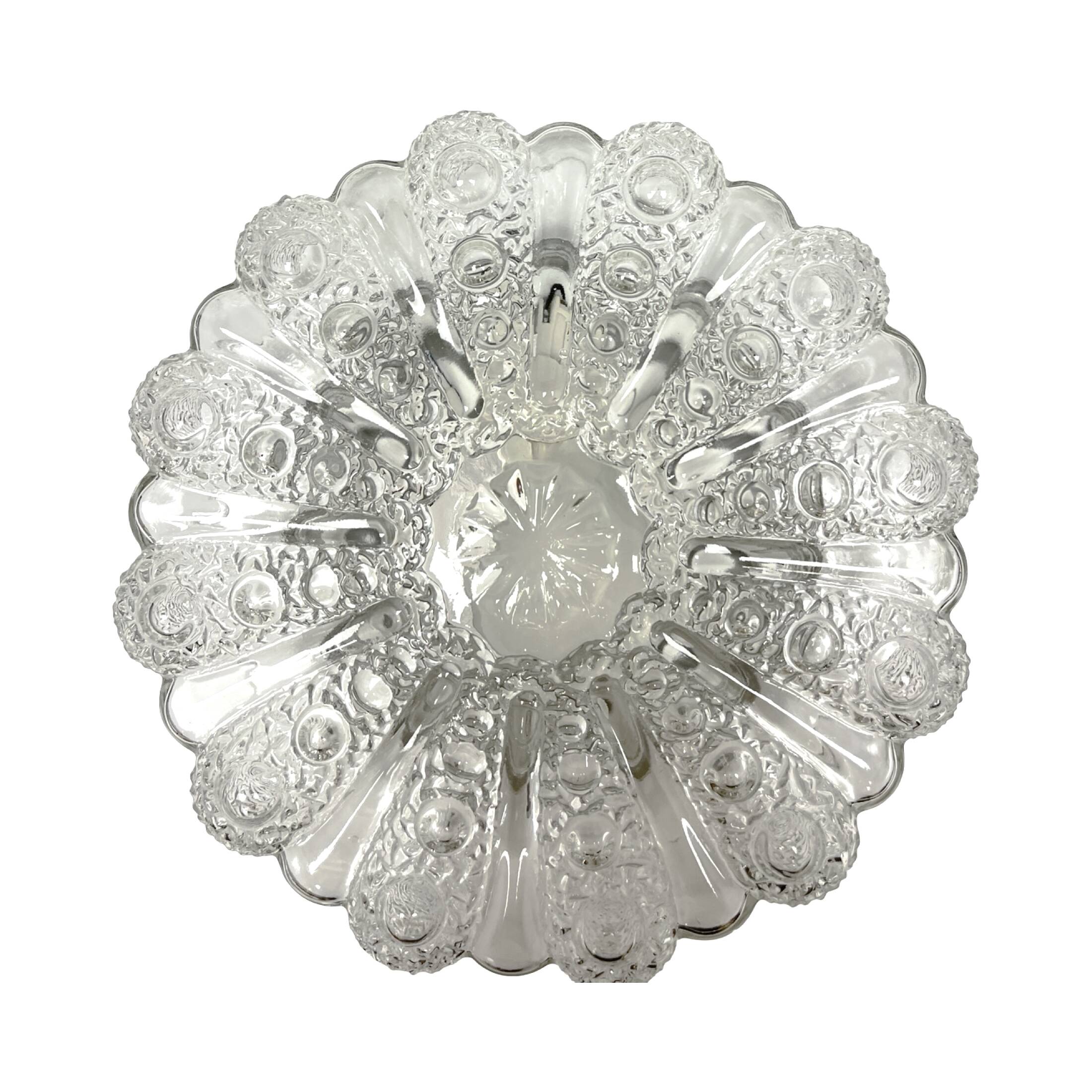 Sirius ceiling lamp designed by H. Tynell, Glashütte Limburg, Germany 1970