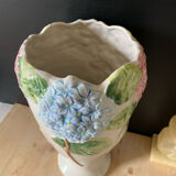 Ceramic vase slip flowers