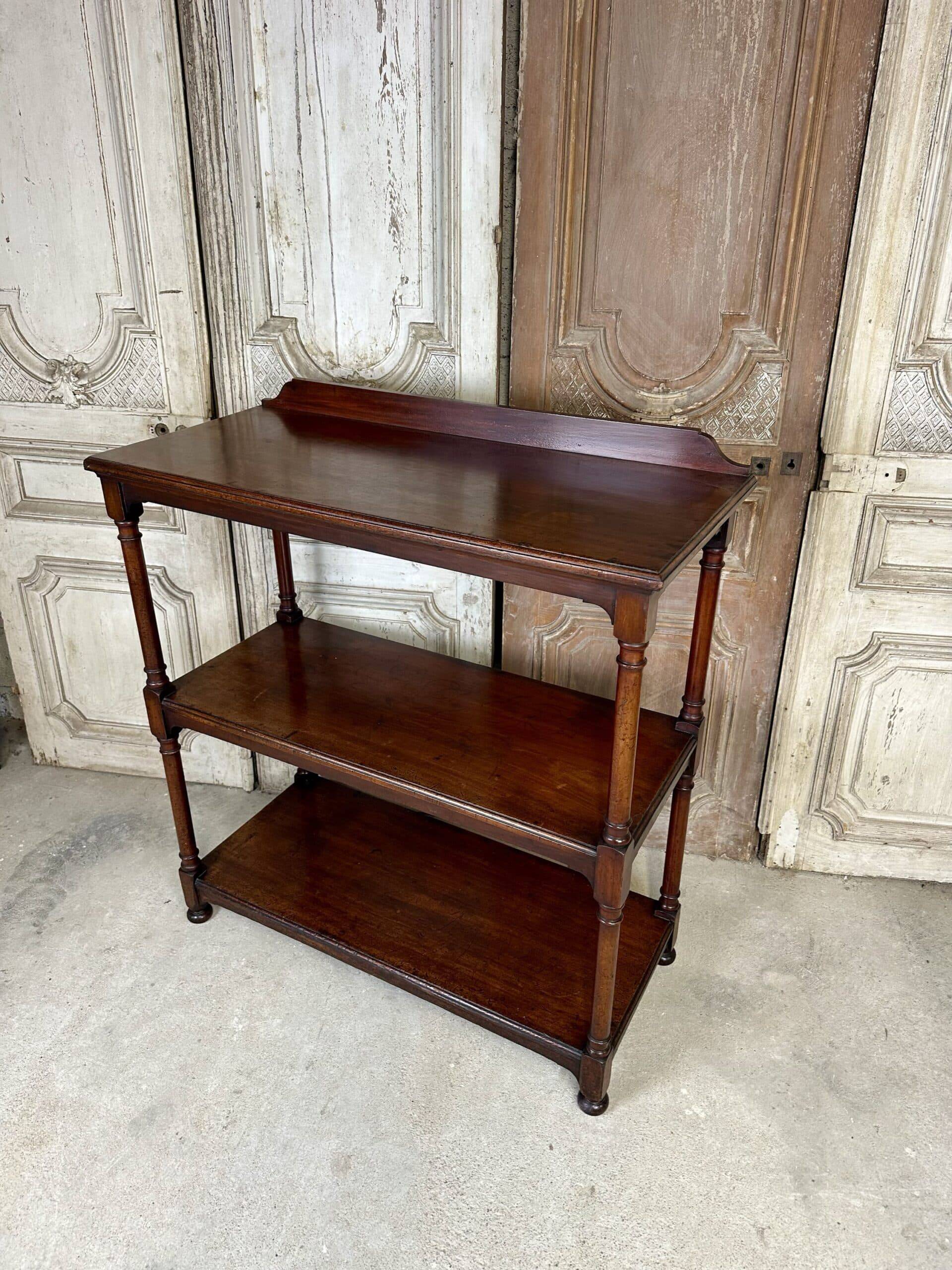 English mahogany sideboard, circa 1900