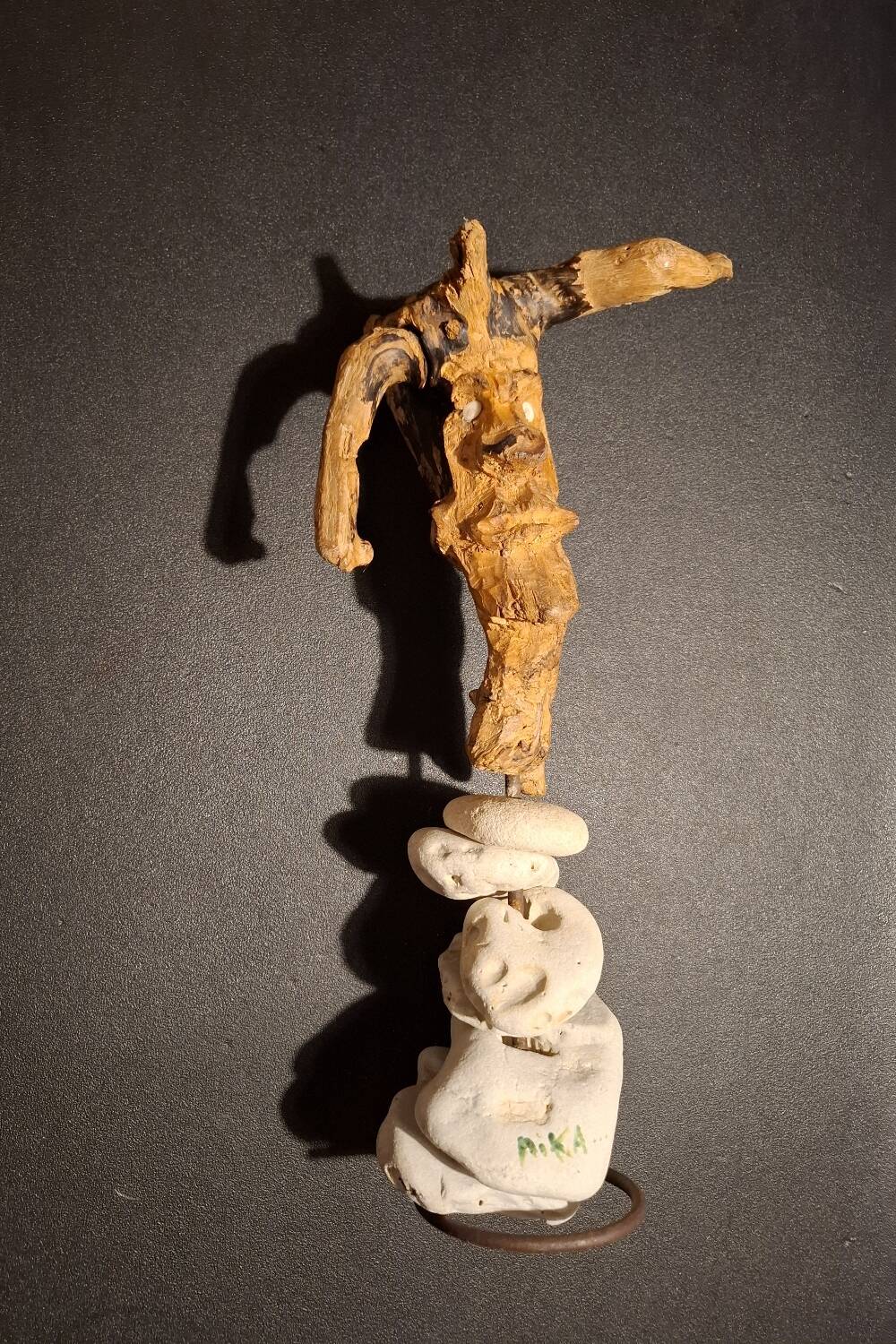 Handcrafted sculpture