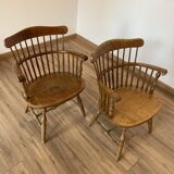 Pair of Windsor armchairs