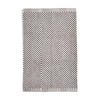 7x10 Checkered Moroccan Rug, 200x298Cm