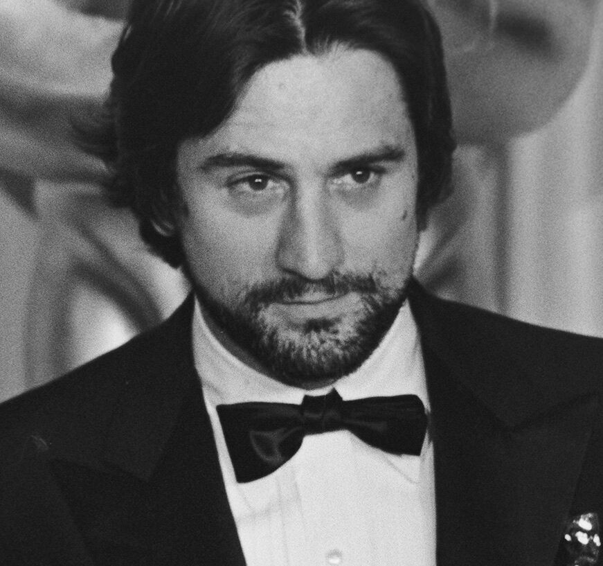 Photo film Robert De Niro Oscar. 30x45cm barium format paper