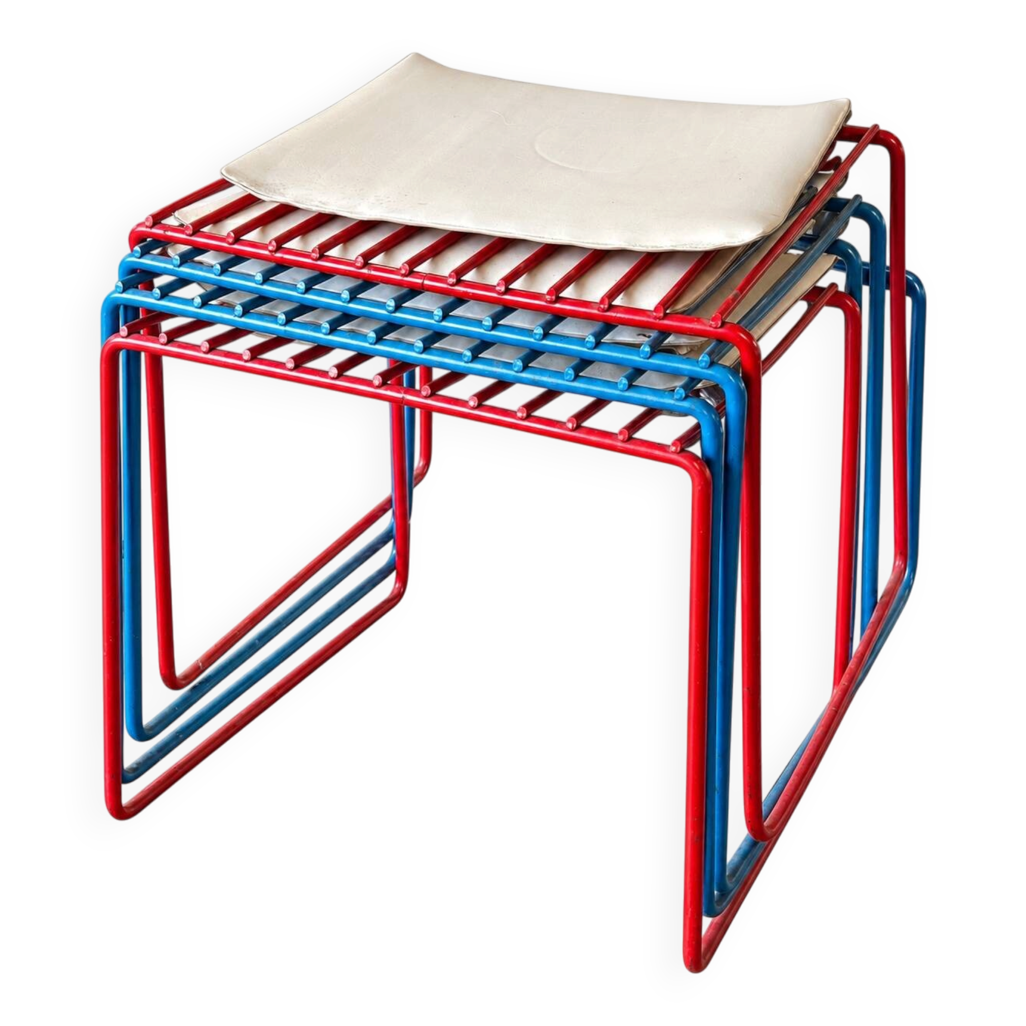 Set of Atelier A stools model 554