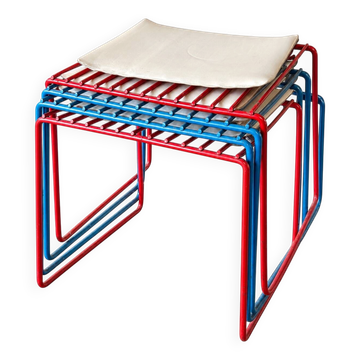Lot de tabourets Atelier A modele 554