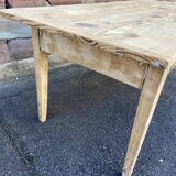large farmhouse table Alsace 190cm fir 1900