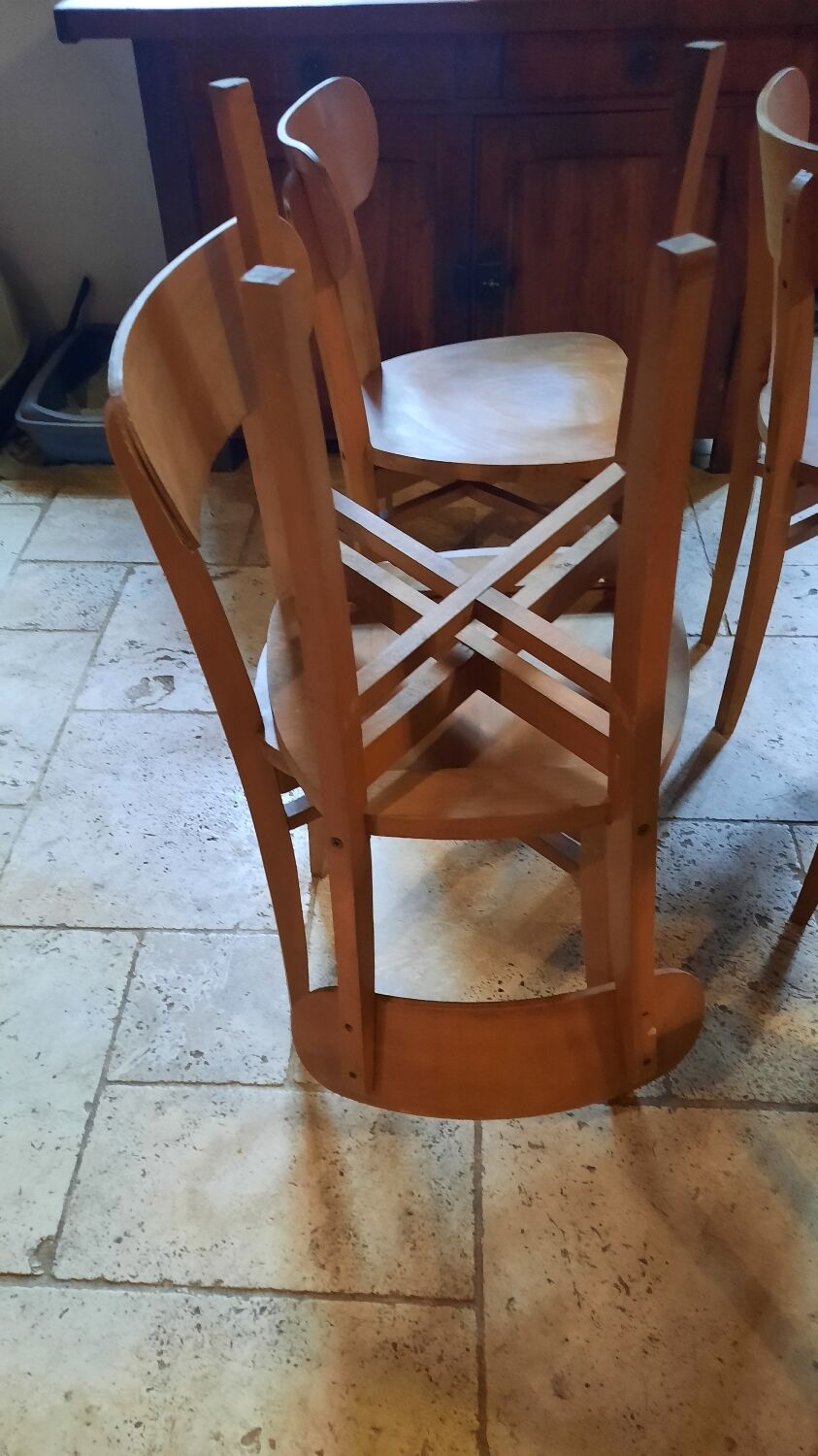 6 bistro chairs