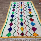 Handmade Moroccan Berber rug 254 X 152 CM