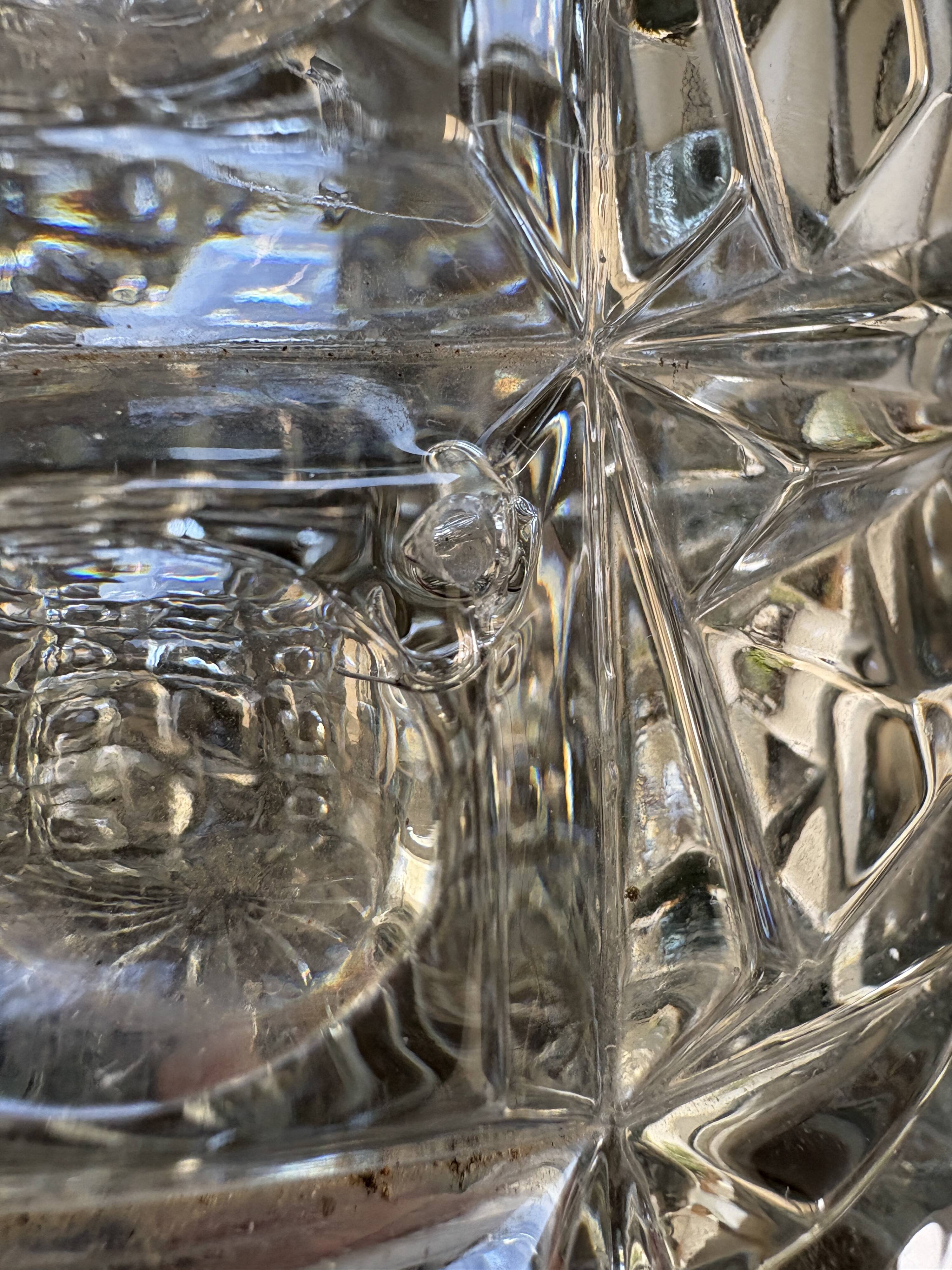 Sklo Union Libochovice crystal vase