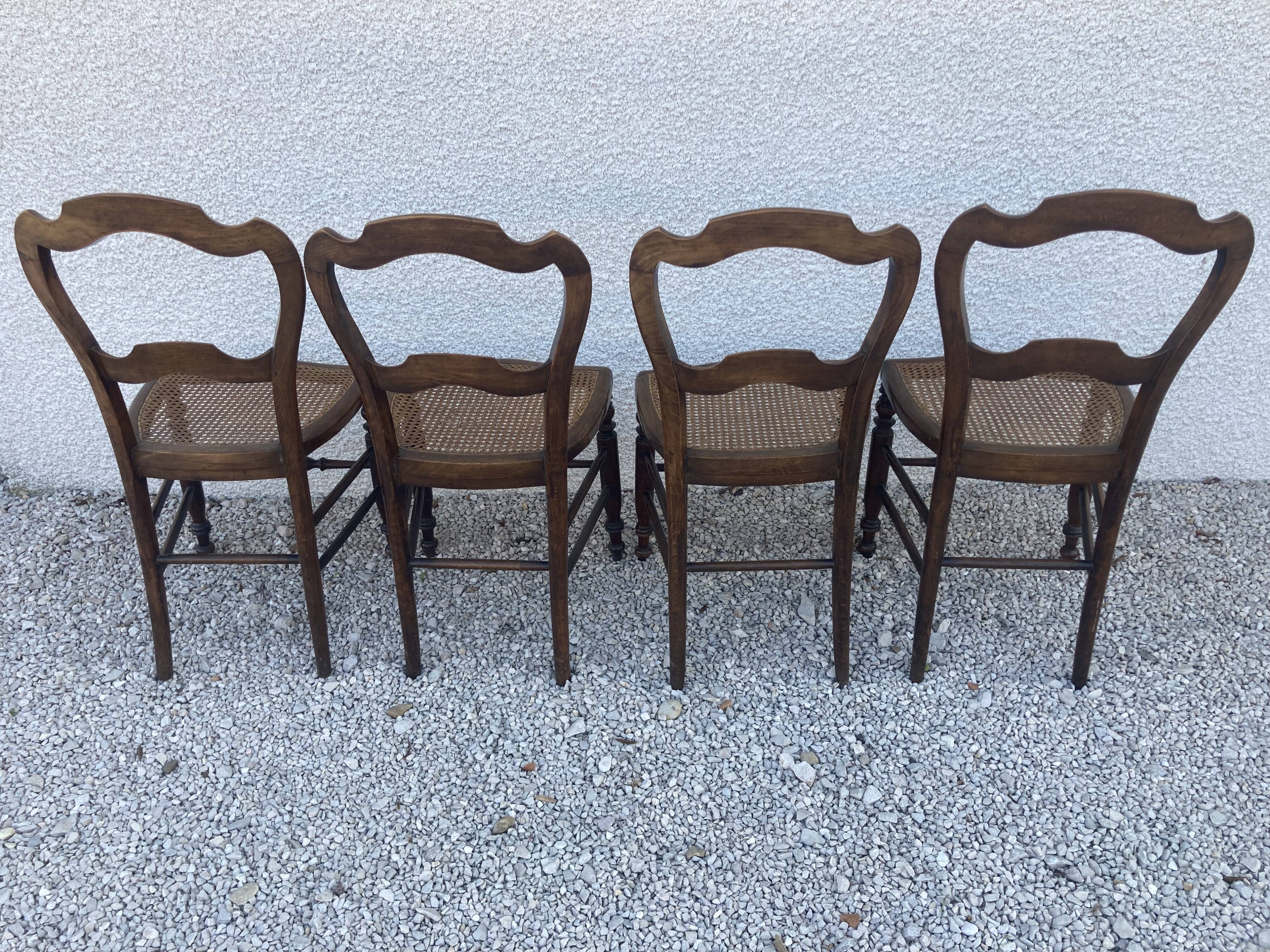8 chairs louis philippe