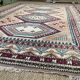 Large handmade wool Iranian carpet