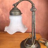 Bolzonella bronze tulip desk lamp