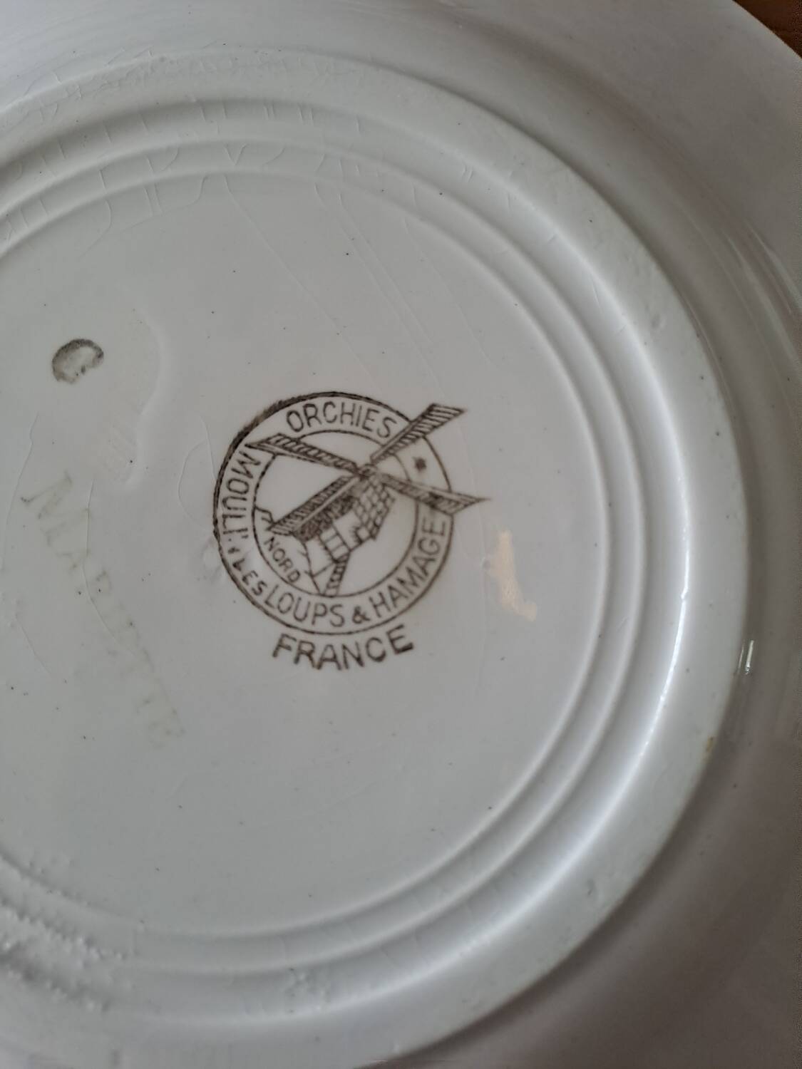 Antique dessert plates